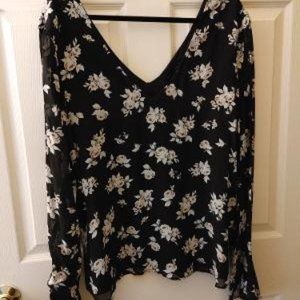 Sanctuary BNWT Lined Women's Blouse XL